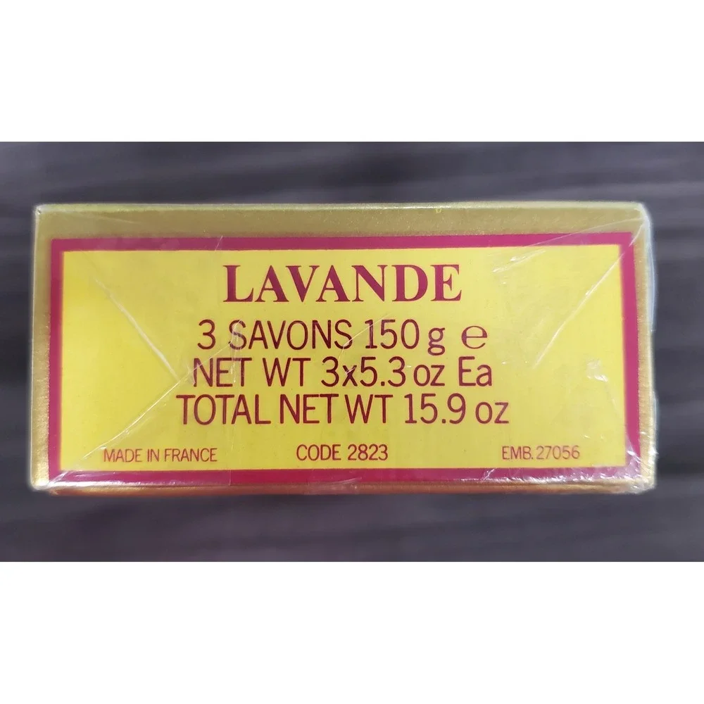 Roger & Gallet Savon Lavande Lavender Soap Set Bars 150g Each NEW Made In France